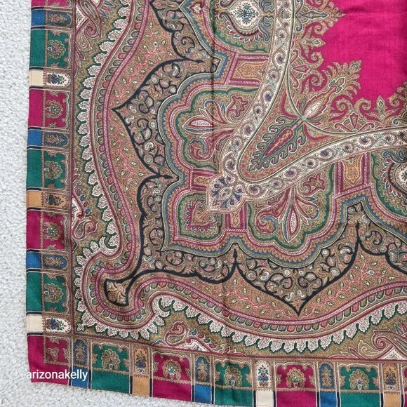 NWOT Echo Square Wool Scarf - Picture 7 of 12